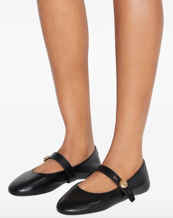Tory Burch Romy Mary Janes Zwart
