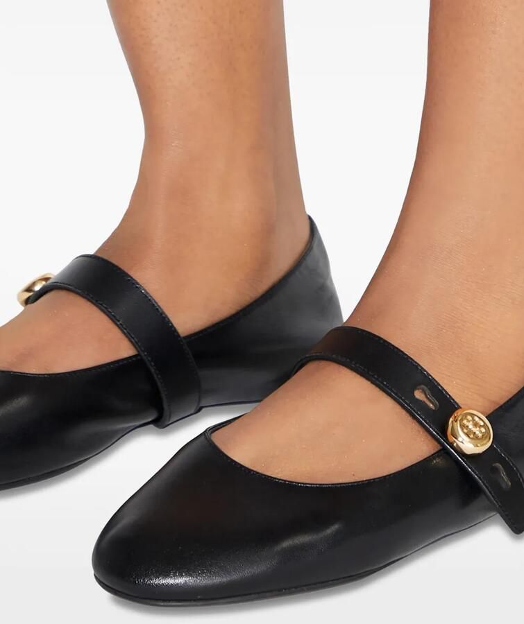 Tory Burch Romy Mary Janes Zwart - Foto 2