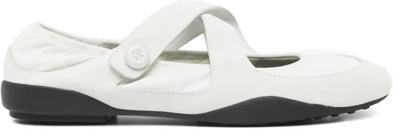 Tory Burch Romy Sport Mary Jane ballerina's Grijs