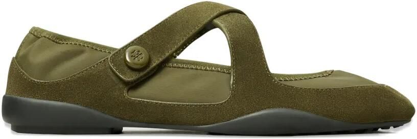 Tory Burch Romy sport Mary Janes Groen