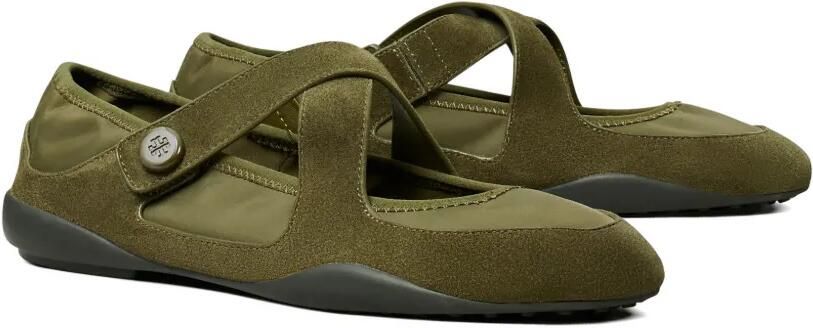 Tory Burch Romy sport Mary Janes Groen - Foto 5