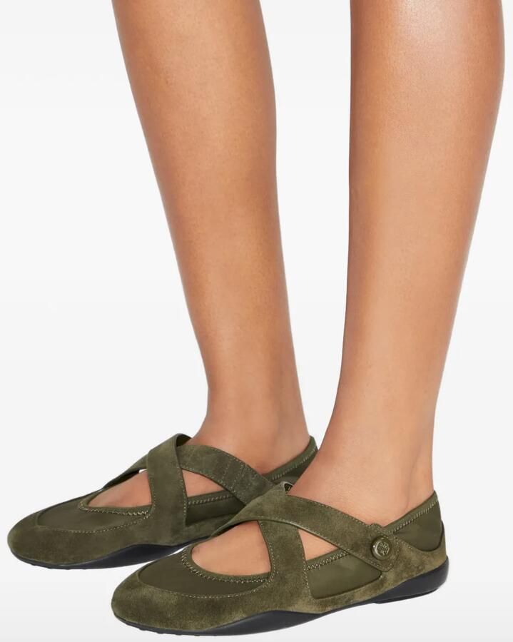 Tory Burch Romy sport Mary Janes Groen - Foto 2