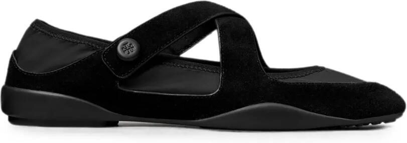 Tory Burch Romy Sport Mary Janes schoenen Zwart