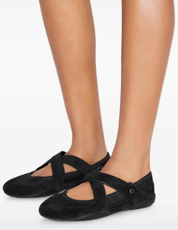 Tory Burch Romy Sport Mary Janes schoenen Zwart - Foto 3