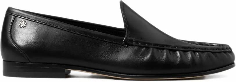 Tory Burch ruched loafers Zwart