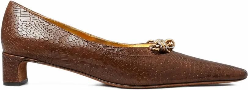 Tory Burch Runway chain pumps Bruin