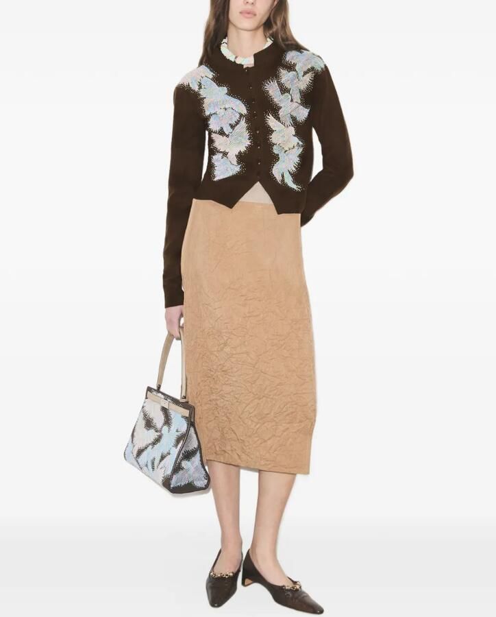Tory Burch Runway chain pumps Bruin - Foto 2