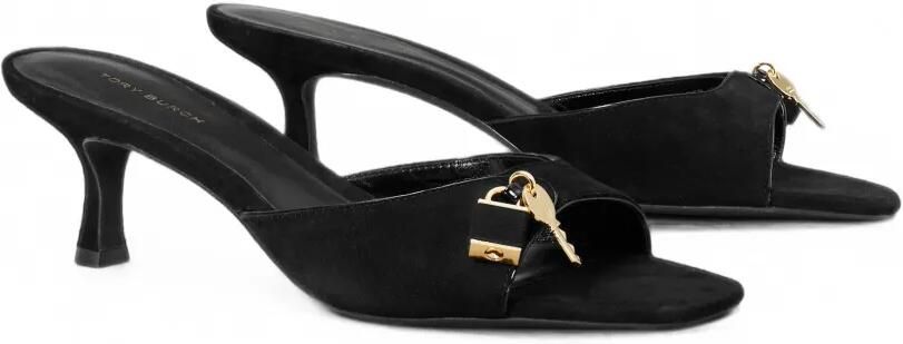 Tory Burch Sandalen met kitten-hak Zwart