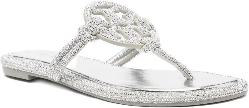 Tory Burch Sandalen verfraaid met kristallen Zilver - Foto 4