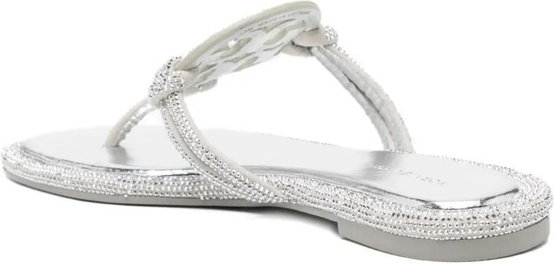 Tory Burch Sandalen verfraaid met kristallen Zilver - Foto 3