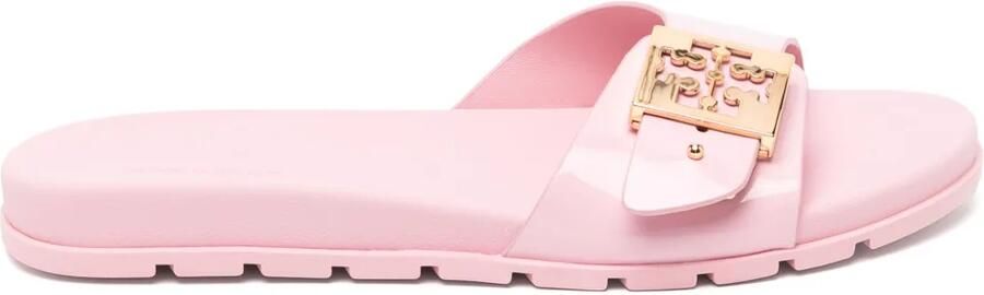Tory Burch Slippers met gesp Roze