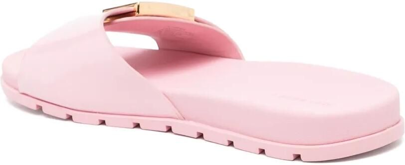 Tory Burch Slippers met gesp Roze - Foto 3
