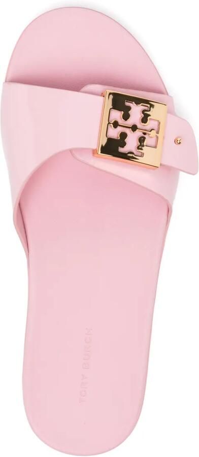 Tory Burch Slippers met gesp Roze - Foto 2
