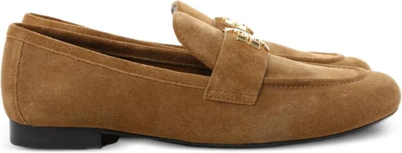 Tory Burch Suède loafers Bruin