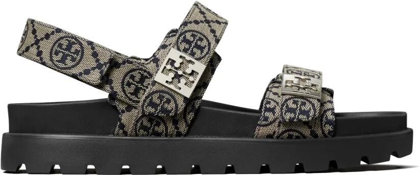 Tory Burch T Monogram Mellow sportsandalen Beige