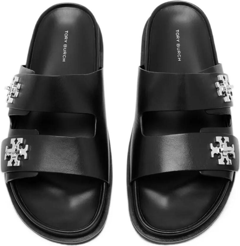 Tory Burch Turnlock Sport slides Zwart - Foto 3