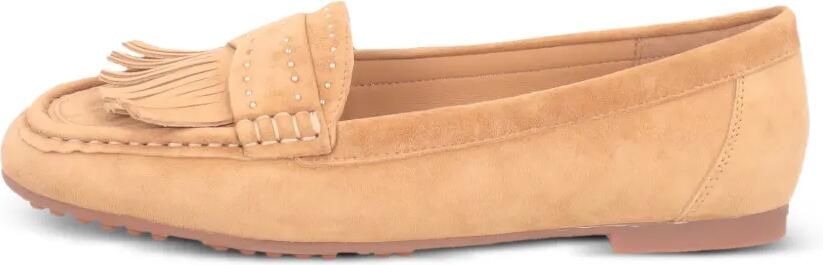 Tosca Blu Loafers met franje detail en studs Bruin - Foto 3