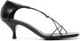 TOTEME Knot 55mm leren sandalen Zwart - Thumbnail 1