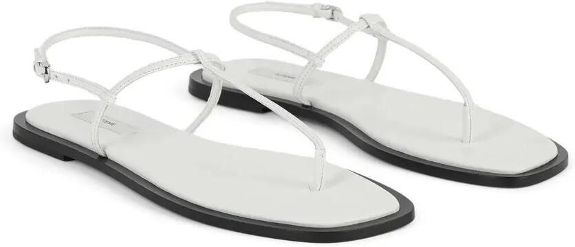 TOTEME Leren sandalen Wit - Foto 5