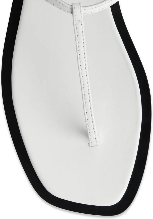 TOTEME Leren sandalen Wit - Foto 4
