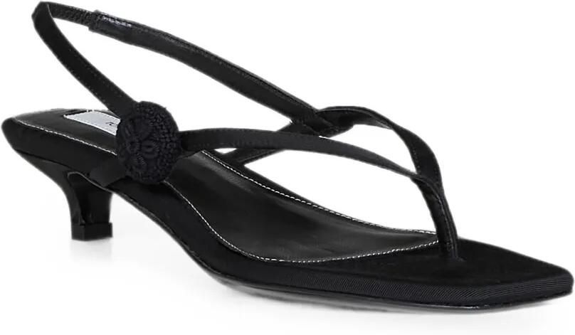 TOTEME Sandalen met gehaakte applicatie Zwart - Foto 2