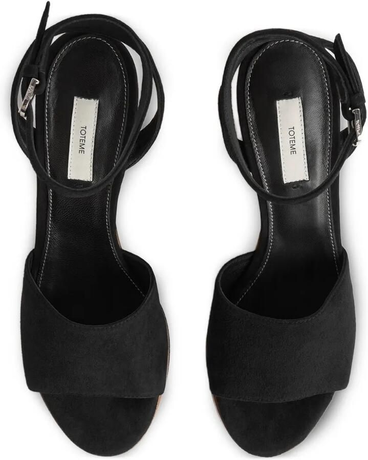 TOTEME Sandalen met plateauzool Zwart - Foto 2