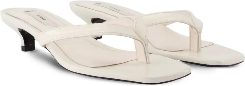 TOTEME Sandalen met vierkante neus Beige - Foto 2