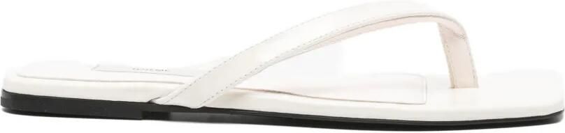 TOTEME Sandalen met vierkante neus Wit