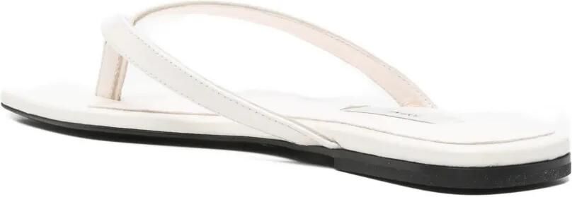 TOTEME Sandalen met vierkante neus Wit - Foto 3