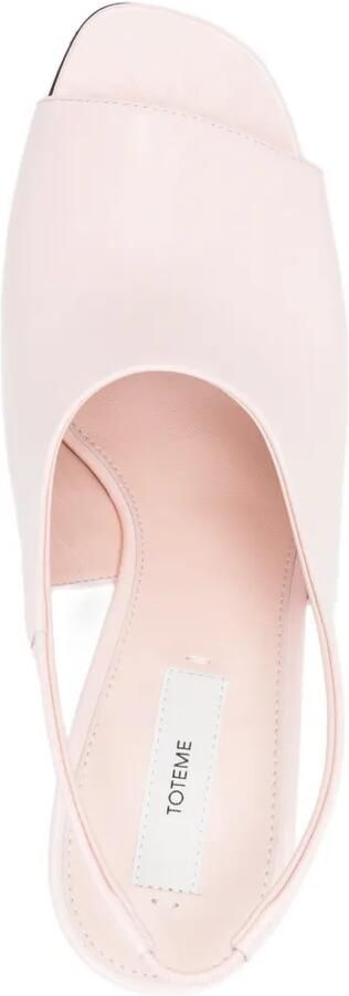TOTEME Slingback sandalen Roze - Foto 5