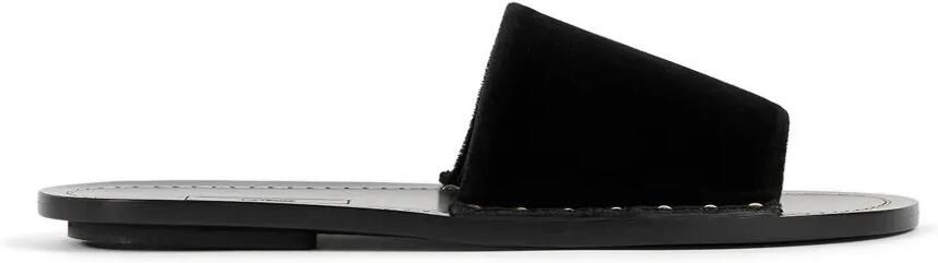 TOTEME Slippers met studs Zwart