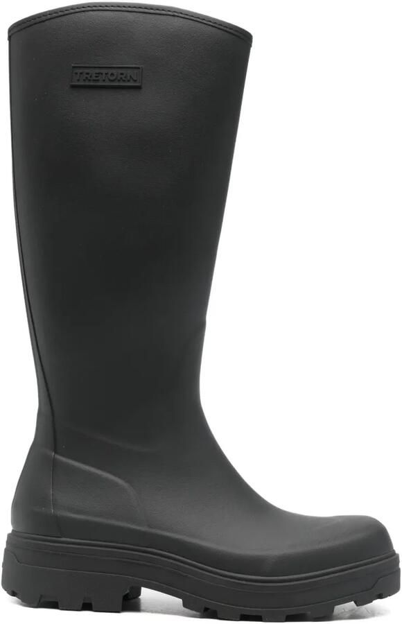 Tretorn Halla laarzen met chunky zool Zwart