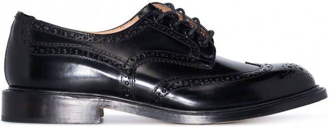Tricker's Bourton derby schoenen Zwart
