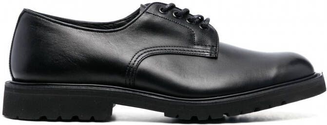 Tricker's Derby veterschoenen Zwart