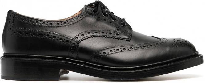Tricker's Leren brogues Zwart