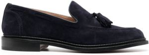 Tricker's Loafers met kwastjes Blauw
