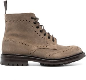 Tricker's Stow suède veterlaarzen Bruin