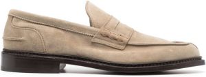 Tricker's Suède loafers Beige