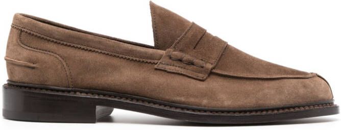 Tricker's Suède loafers Bruin