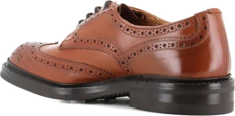 Tricker's Bourton brogue derby schoenen Bruin - Foto 3