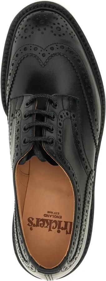 Tricker's Bourton brogue derby veterschoenen Zwart - Foto 4