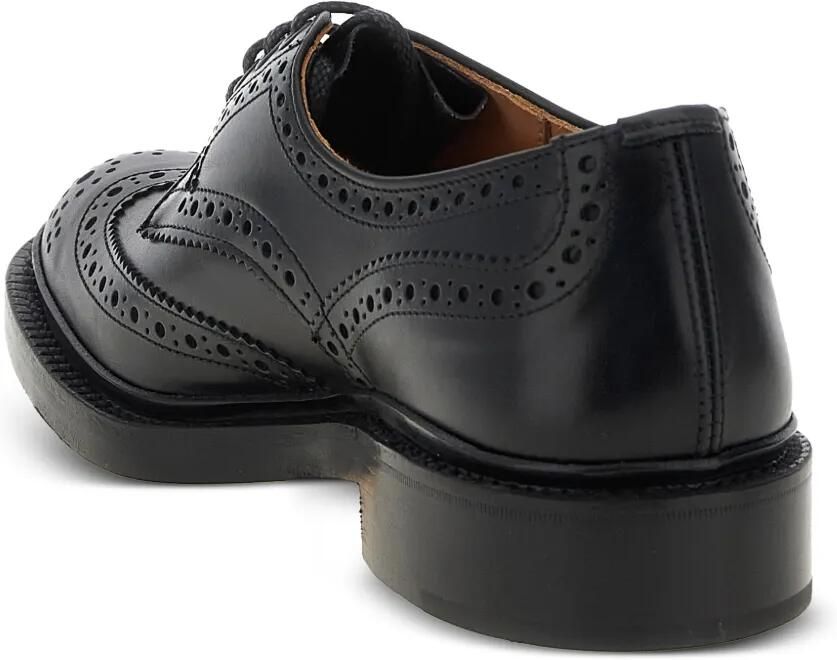 Tricker's Bourton brogue derby veterschoenen Zwart - Foto 2