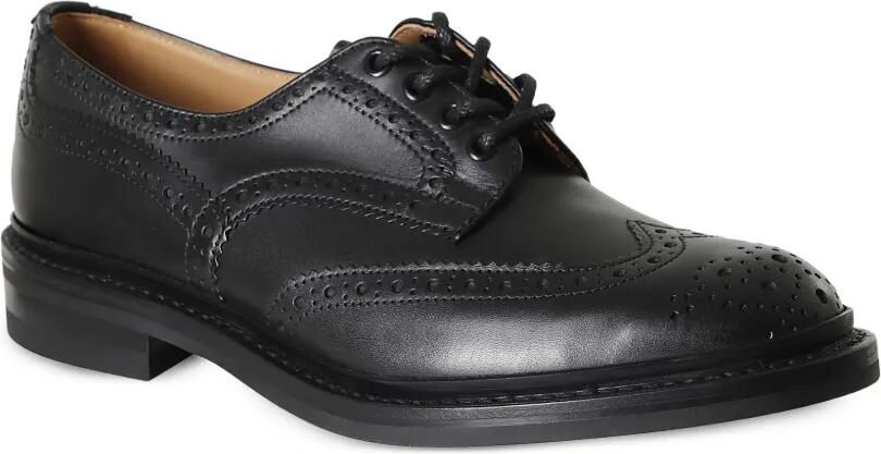 Tricker's Bourton leren derby schoenen Zwart - Foto 2