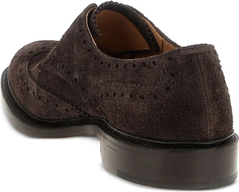 Tricker's Bourton suède Oxford veterschoenen Bruin - Foto 2
