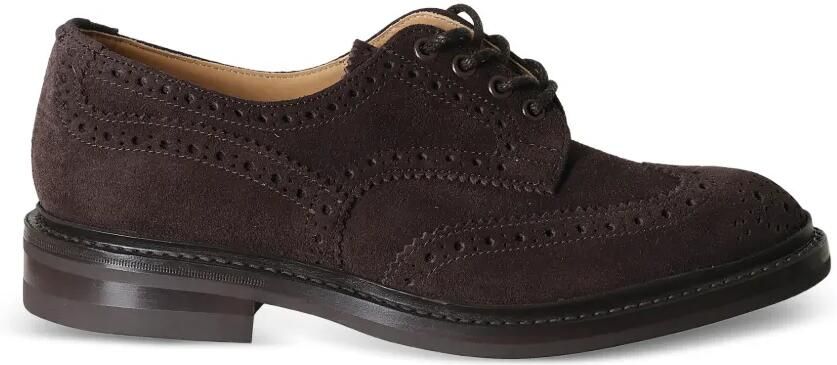 Tricker's Derby schoenen met brogue detail Bruin - Foto 3