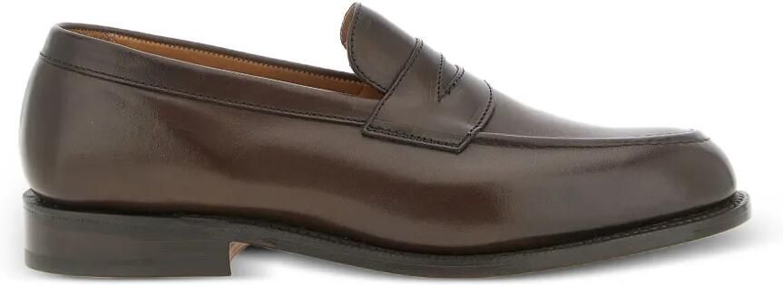 Tricker's Harvard leren loafers Bruin - Foto 4