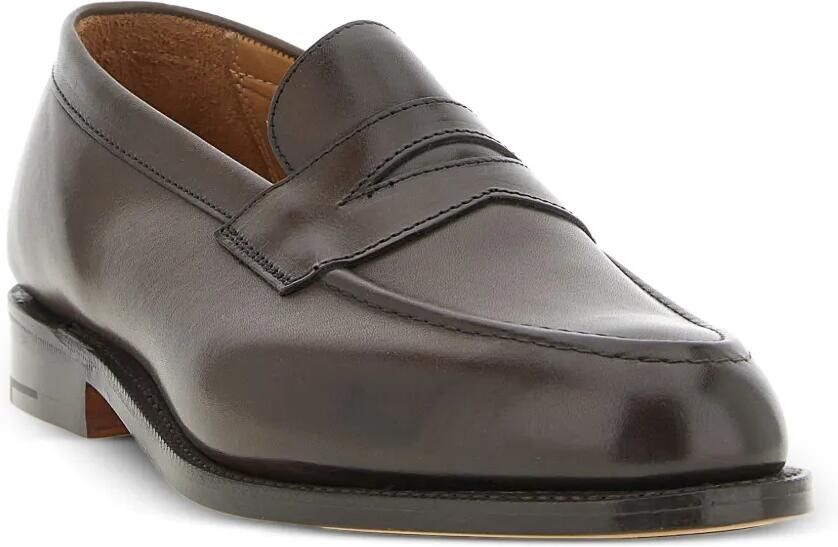 Tricker's Harvard leren loafers Bruin - Foto 3