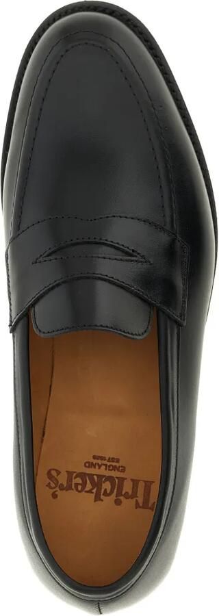 Tricker's Harvard penny loafers Zwart