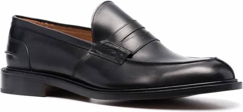 Tricker's James Penny leren loafers Zwart - Foto 2