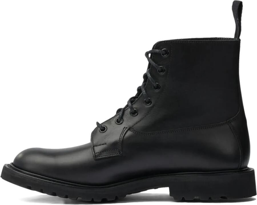 Tricker's Leren bikerlaarzen Zwart